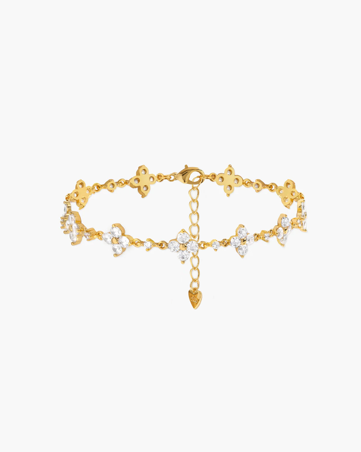Alhaja | Pulsera Trébol de Circonitas