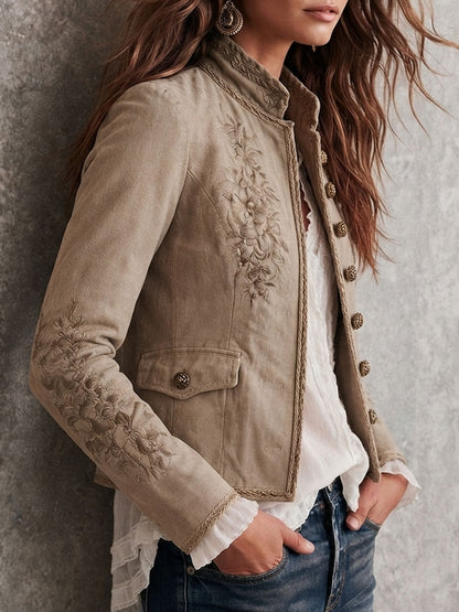 Lia | Chaqueta Bordada Vintage