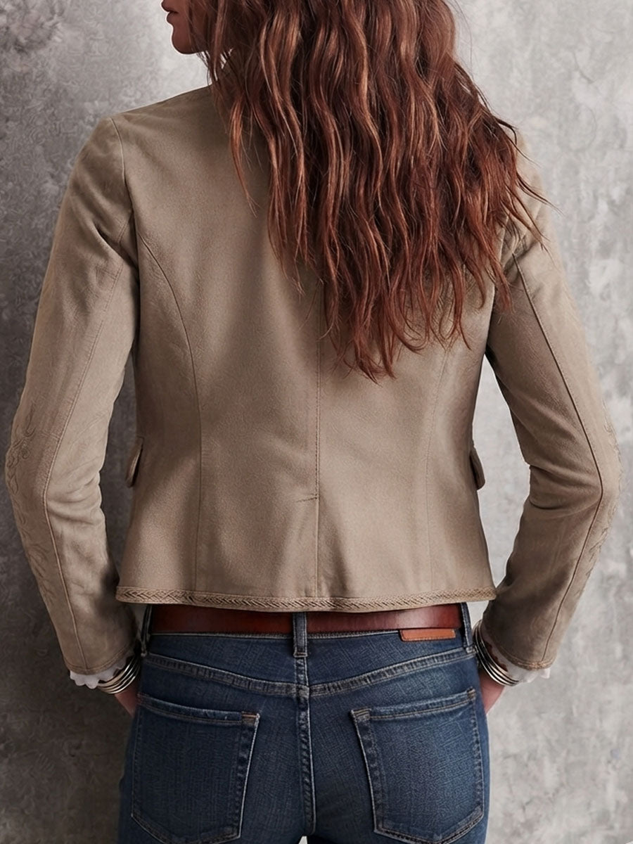 Lia | Chaqueta Bordada Vintage