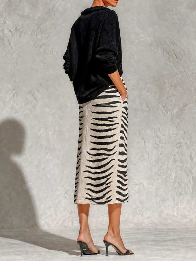 Zahara | Conjunto Falda y Jersey