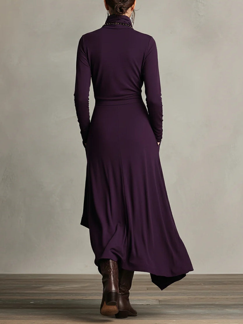 Matilde | Vestido Largo Drapeado