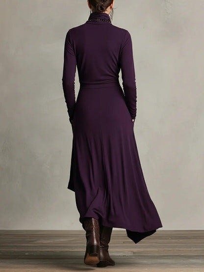 Matilde | Vestido Largo Drapeado