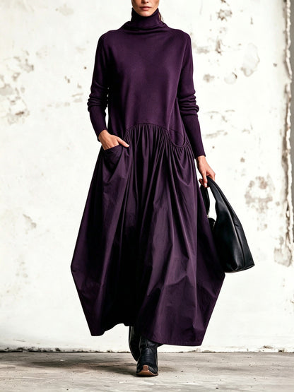 Teresa | Vestido cuello alto