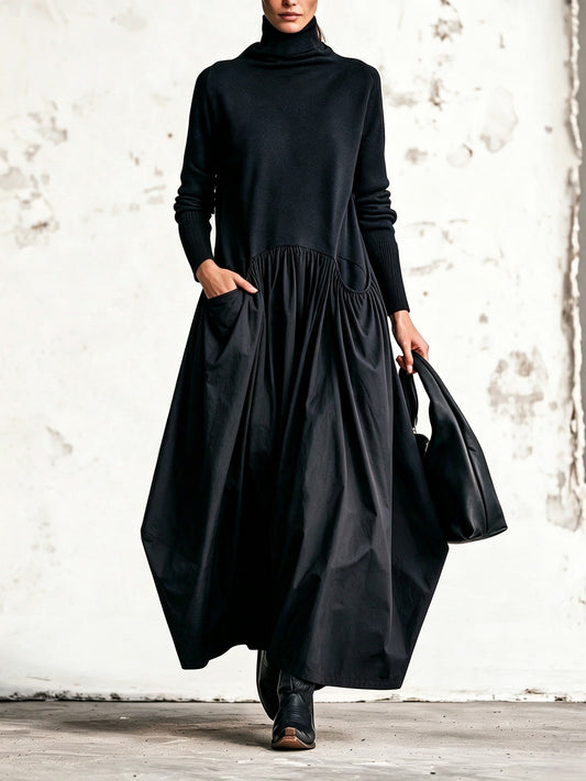 Teresa | Vestido cuello alto