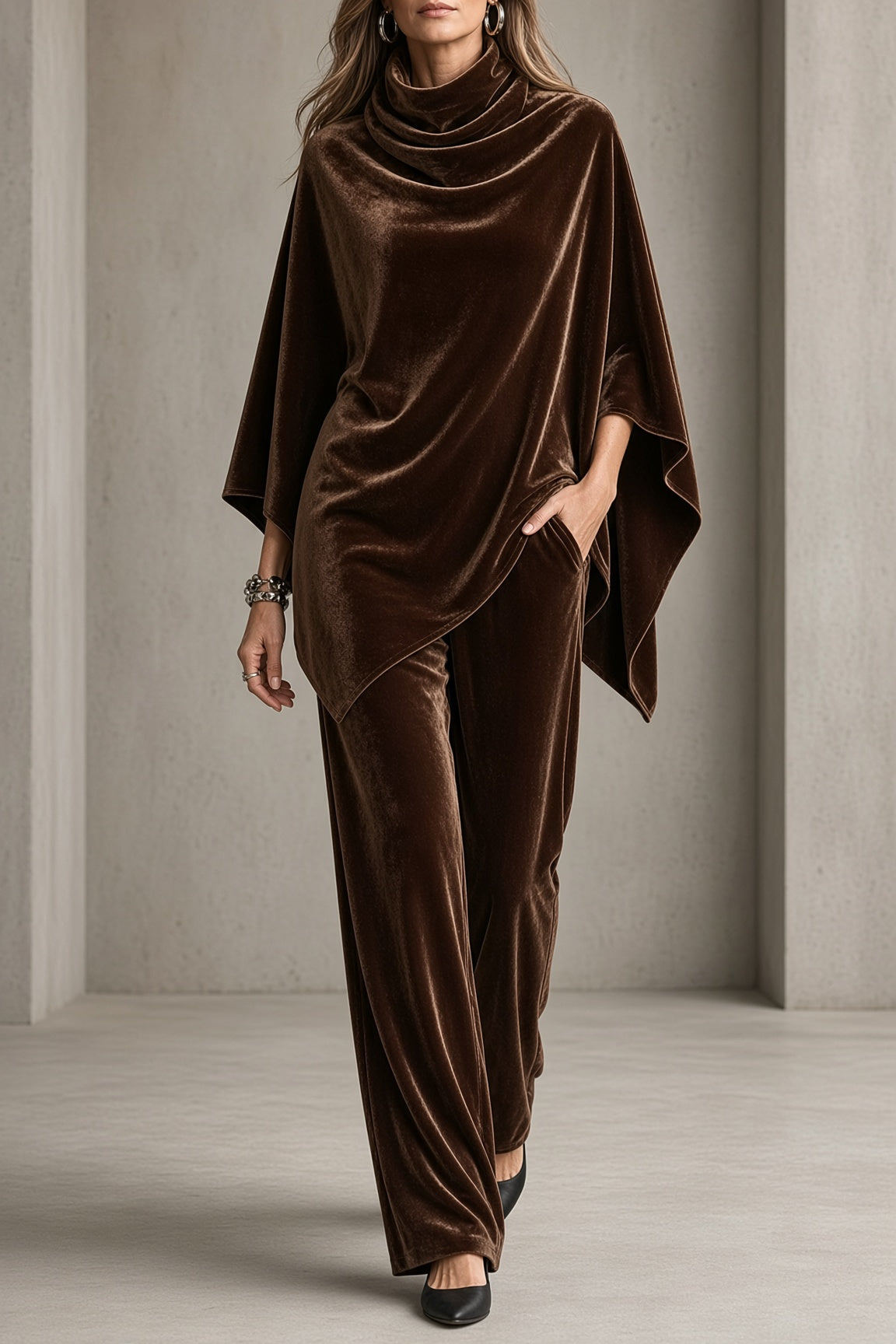 Vanesa | Conjunto capa y pantalón
