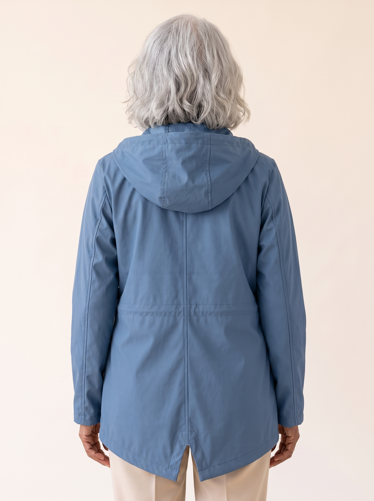 Chaqueta Rianna azul, vista trasera