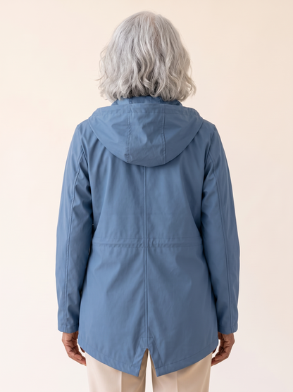 Chaqueta Rianna azul, vista trasera