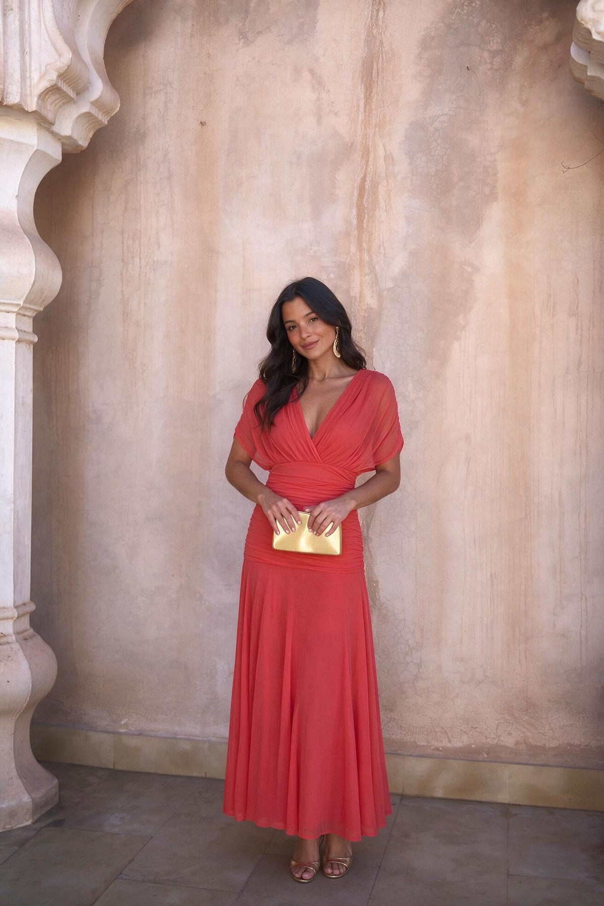 Vestido Iyari rojo