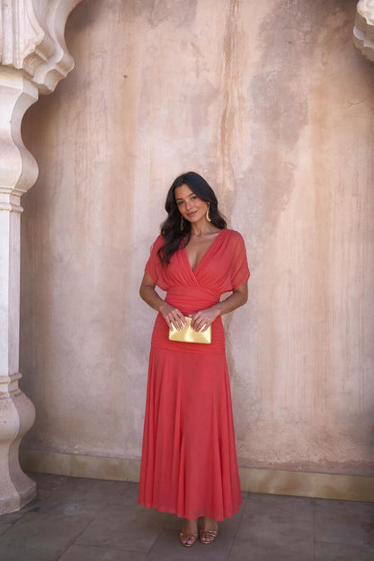 Vestido Iyari rojo