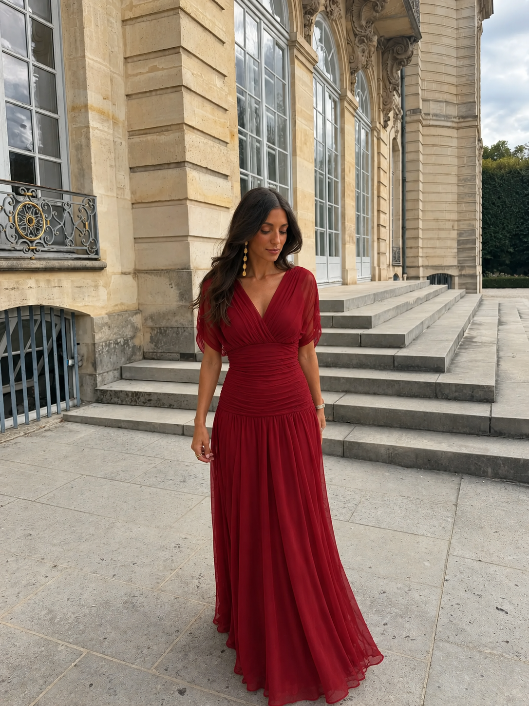 Vestido Iyari vino