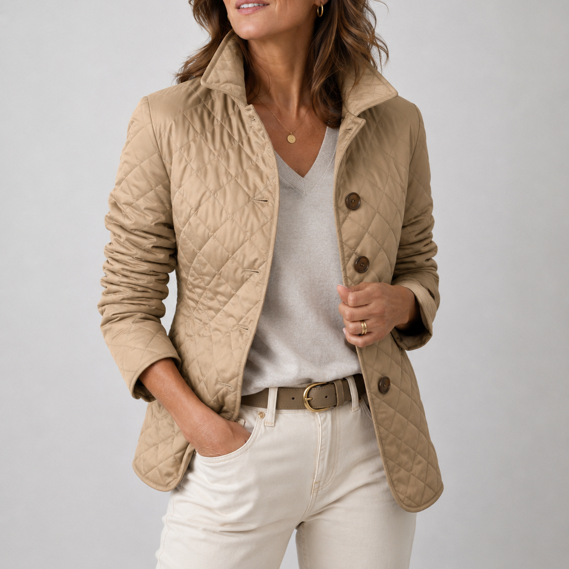 Chaqueta Kelly caqui