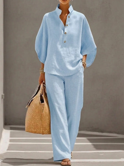 Paula | Conjunto Blusa y Pantalón