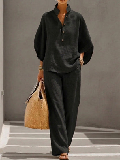 Paula | Conjunto Blusa y Pantalón
