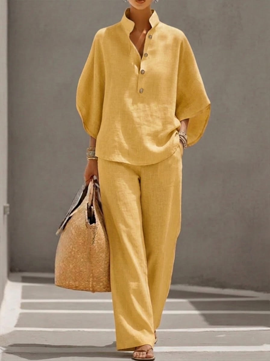 Paula | Conjunto Blusa y Pantalón